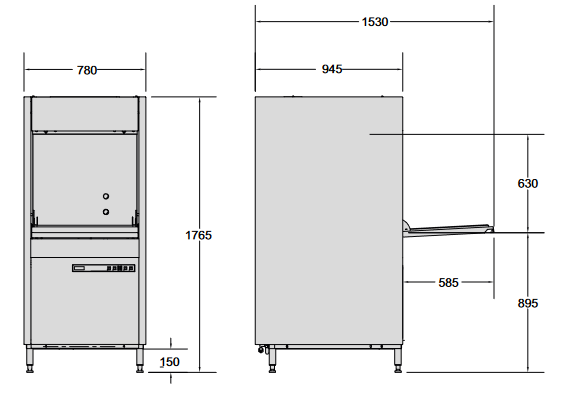 Hobart ecomax 702 Utensil Washer