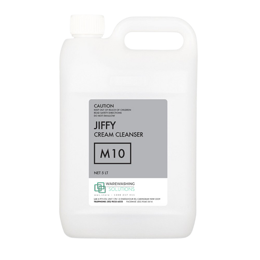 M10 Jiffy - Cream Cleanser