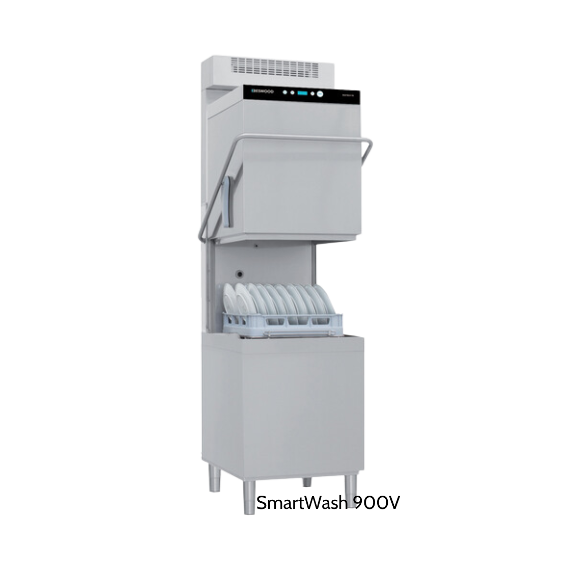 Eswood SmartWash 900V Pass Through Dishwasher - Heat Recovery