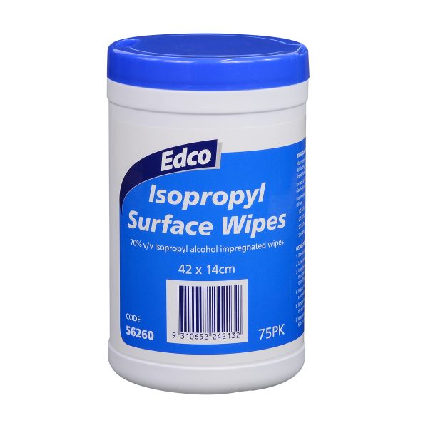 Edco Isopropyl Surface Wipes