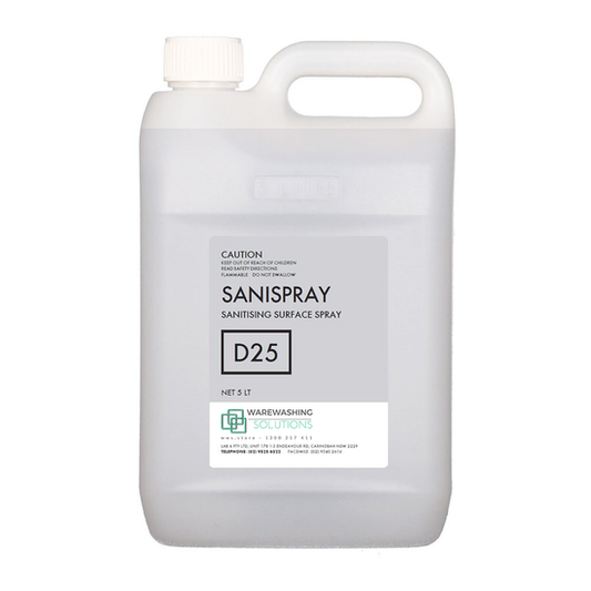 D25 Sanispray - Sanitising Surface Spray