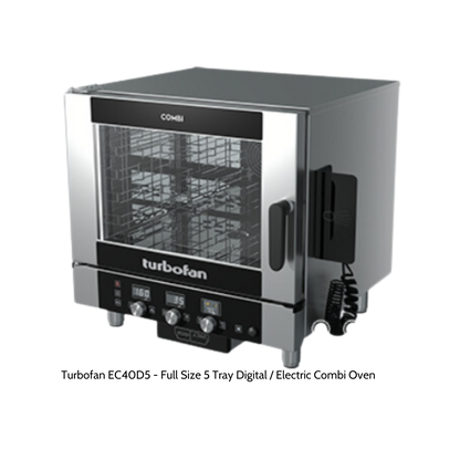 Turbofan EC40D5 - 5 Tray Combi Oven