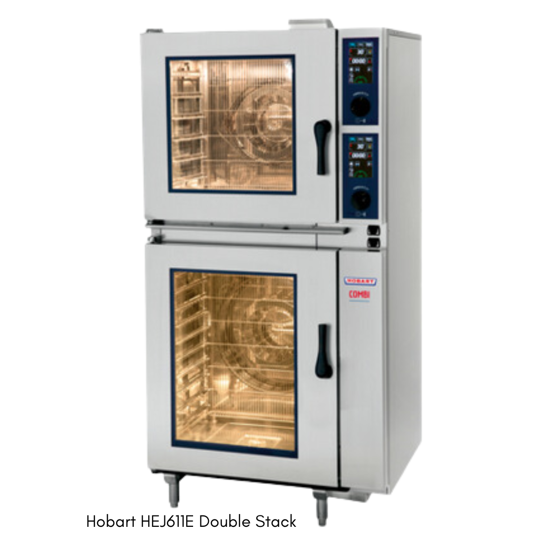 HOBART EcoMax Combi Oven HEJ611E - Double Stack