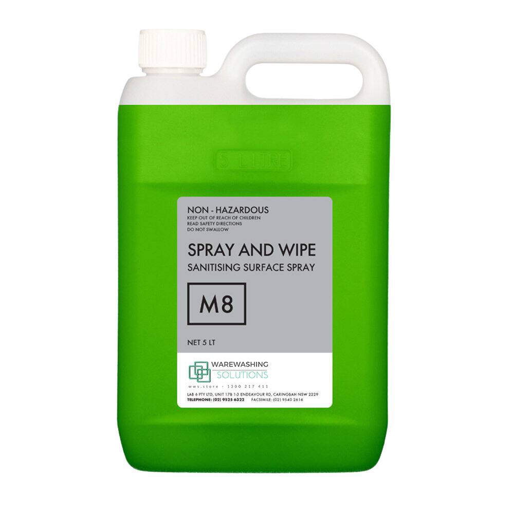 M8 Spray & Wipe - Sanitising Surface Spray