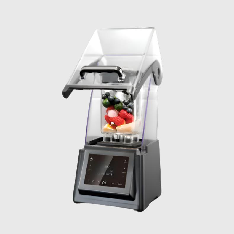 Benchstar Q-8 Pro Touchpad Commercial Blender w/ LCD Display & Sound Cover