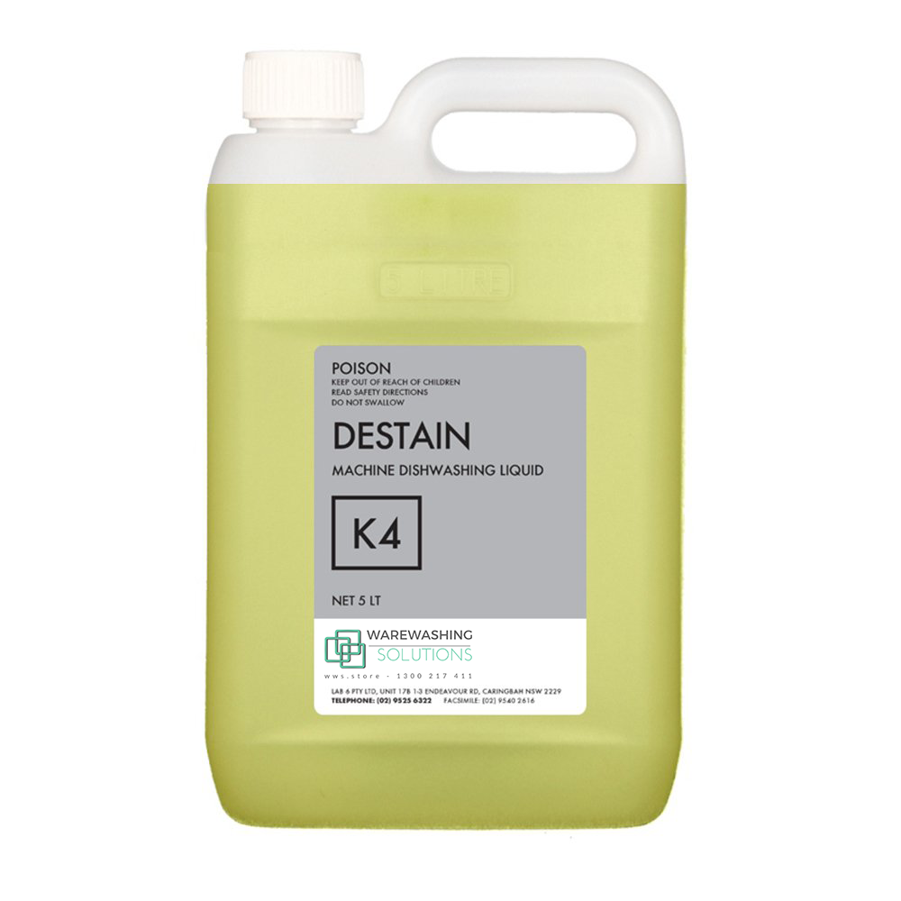 K4 Destain - Commercial Dishwasher Detergent