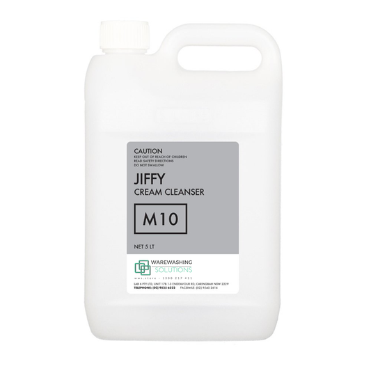 M10 Jiffy - Cream Cleanser